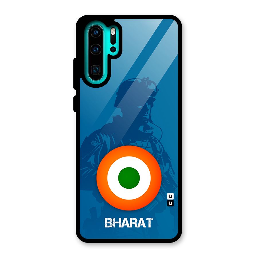 Bharat Commando Glass Back Case for Huawei P30 Pro
