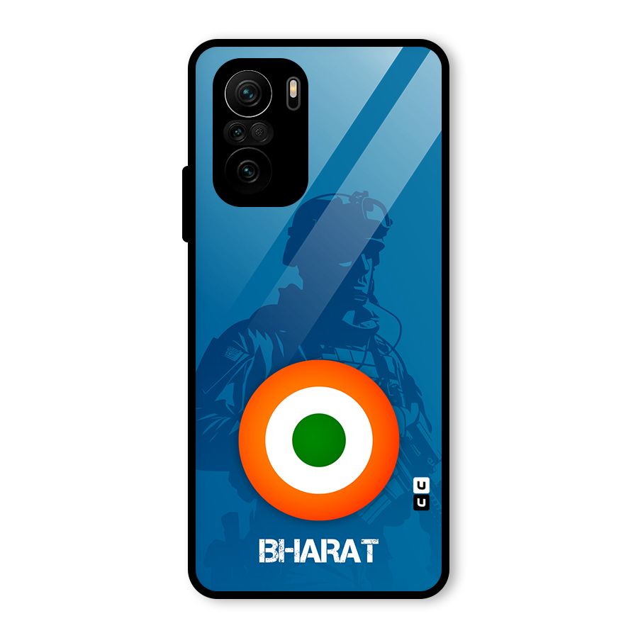 Bharat Commando Glass Back Case for Mi 11X Pro