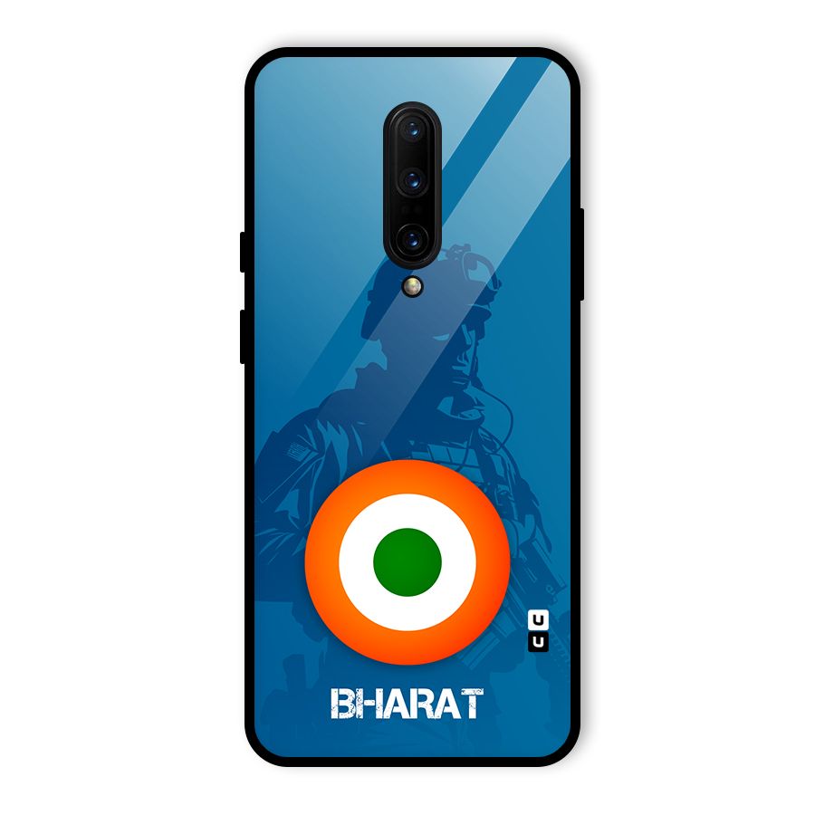 Bharat Commando Glass Back Case for OnePlus 7 Pro