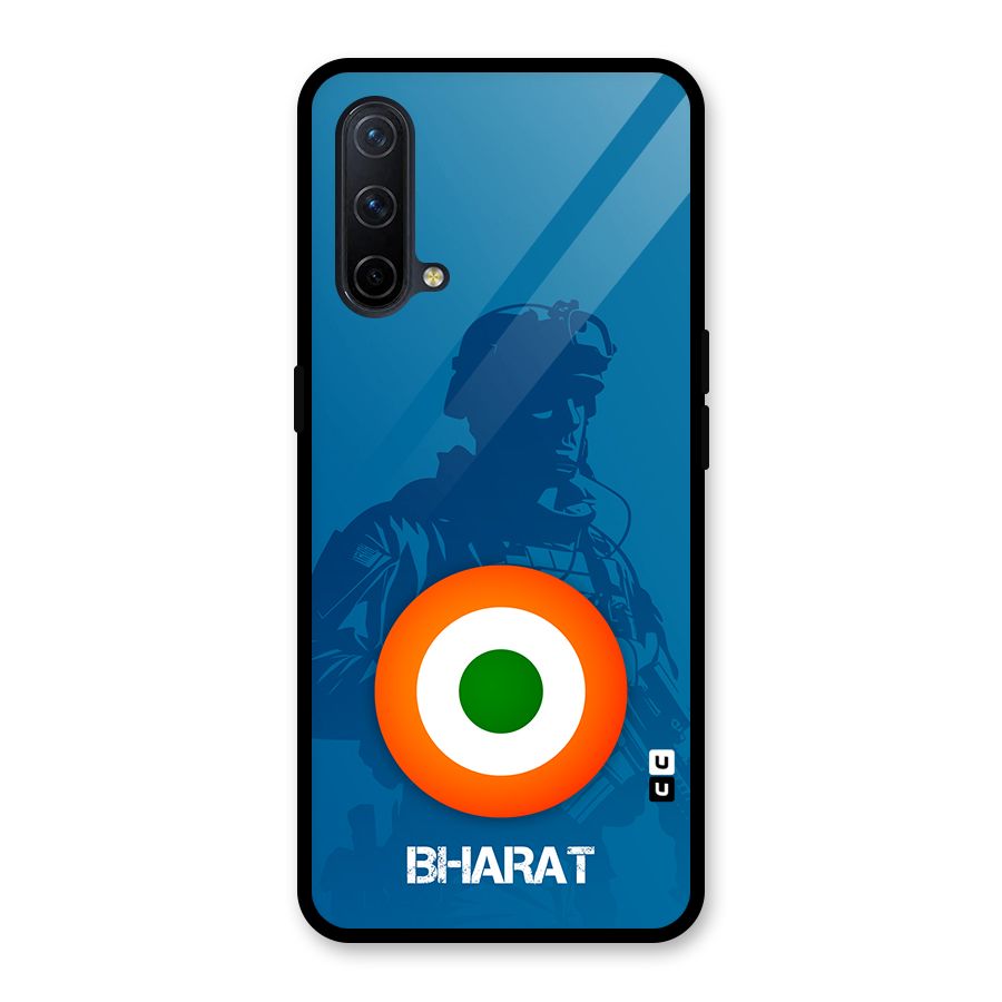 Bharat Commando Glass Back Case for OnePlus Nord CE 5G