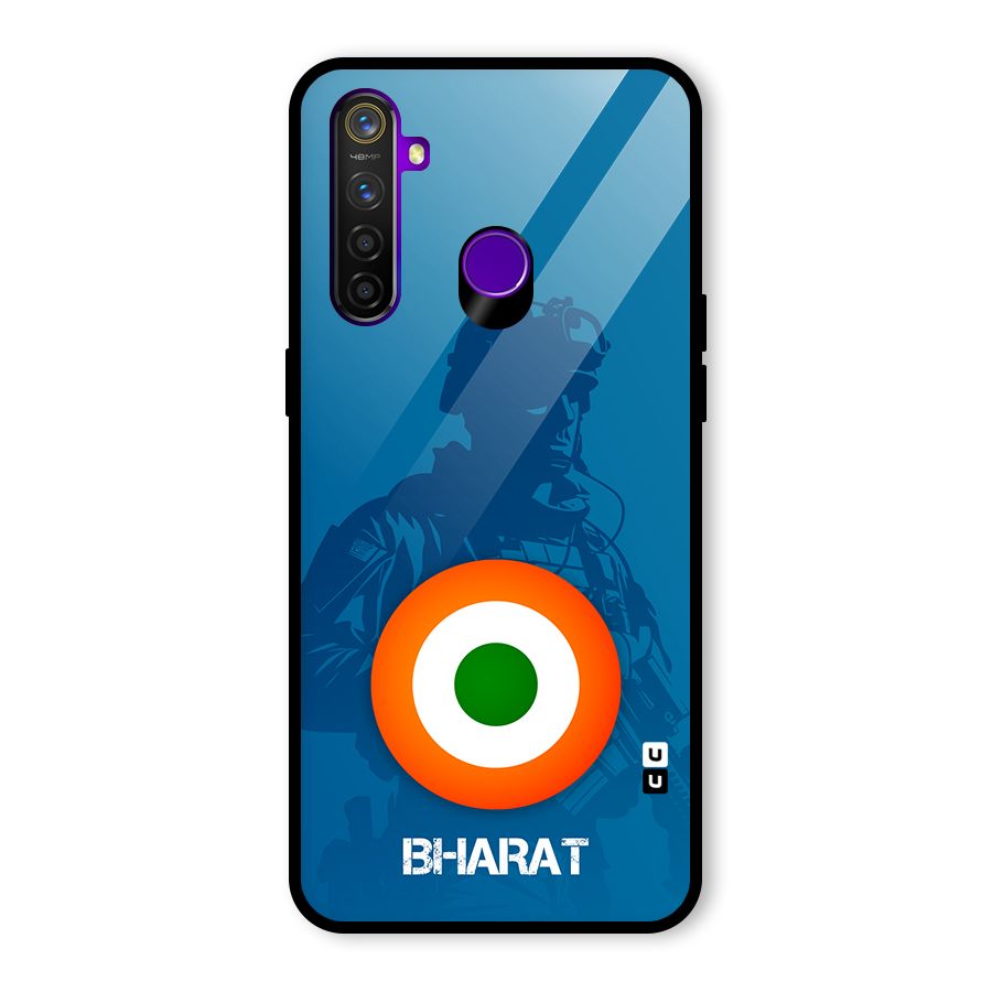 Bharat Commando Glass Back Case for Realme 5 Pro