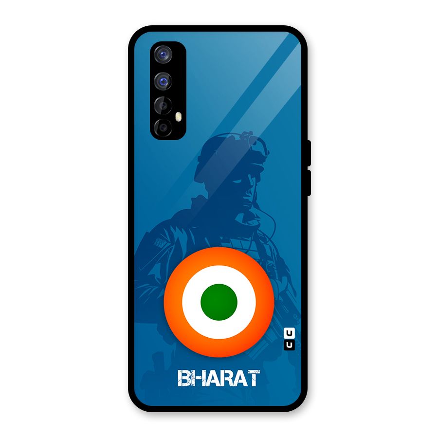 Bharat Commando Glass Back Case for Realme Narzo 20 Pro
