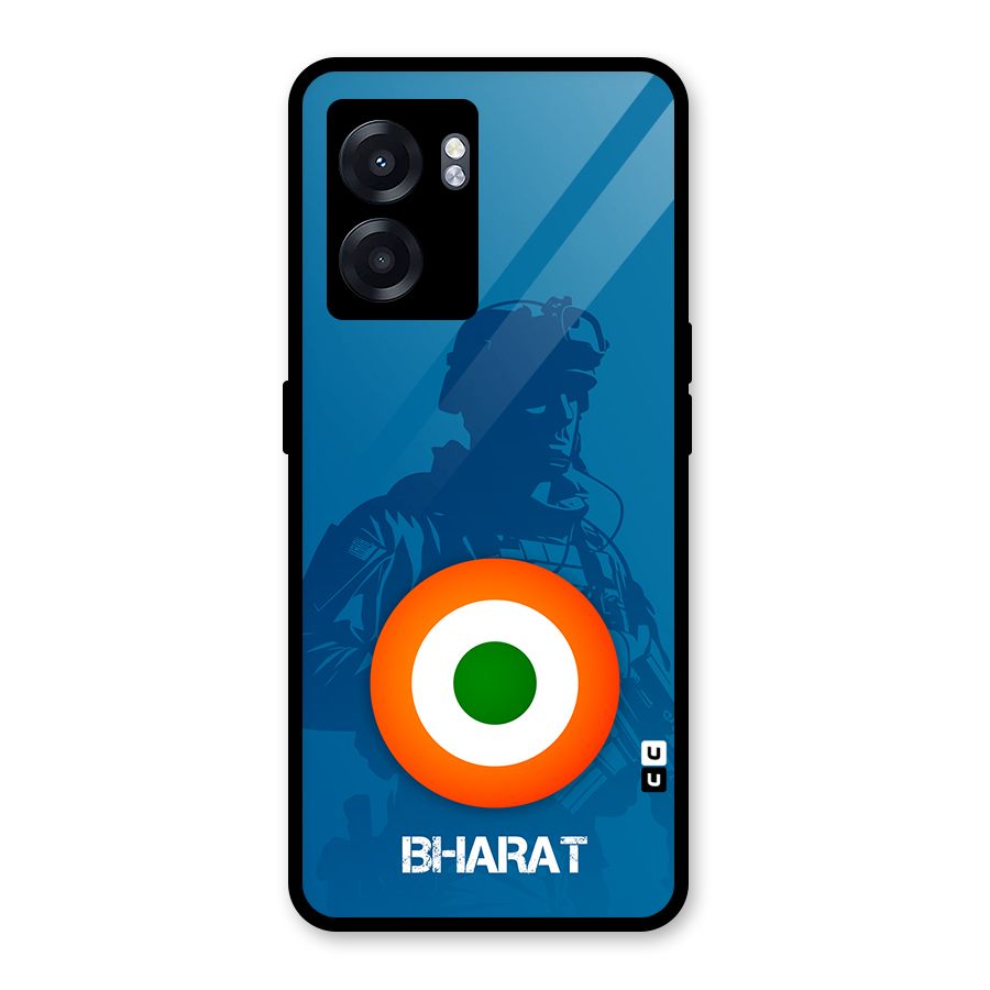 Bharat Commando Glass Back Case for Realme Narzo 50 5G