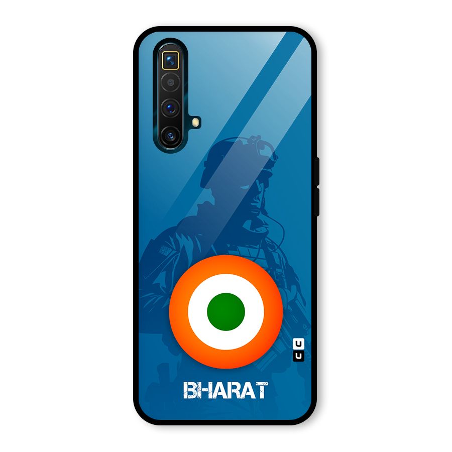 Bharat Commando Glass Back Case for Realme X3