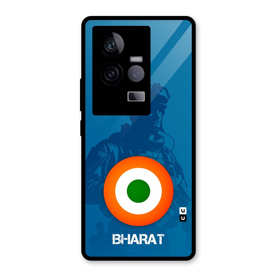 Bharat Commando Glass Back Case for Vivo iQOO 11 5G