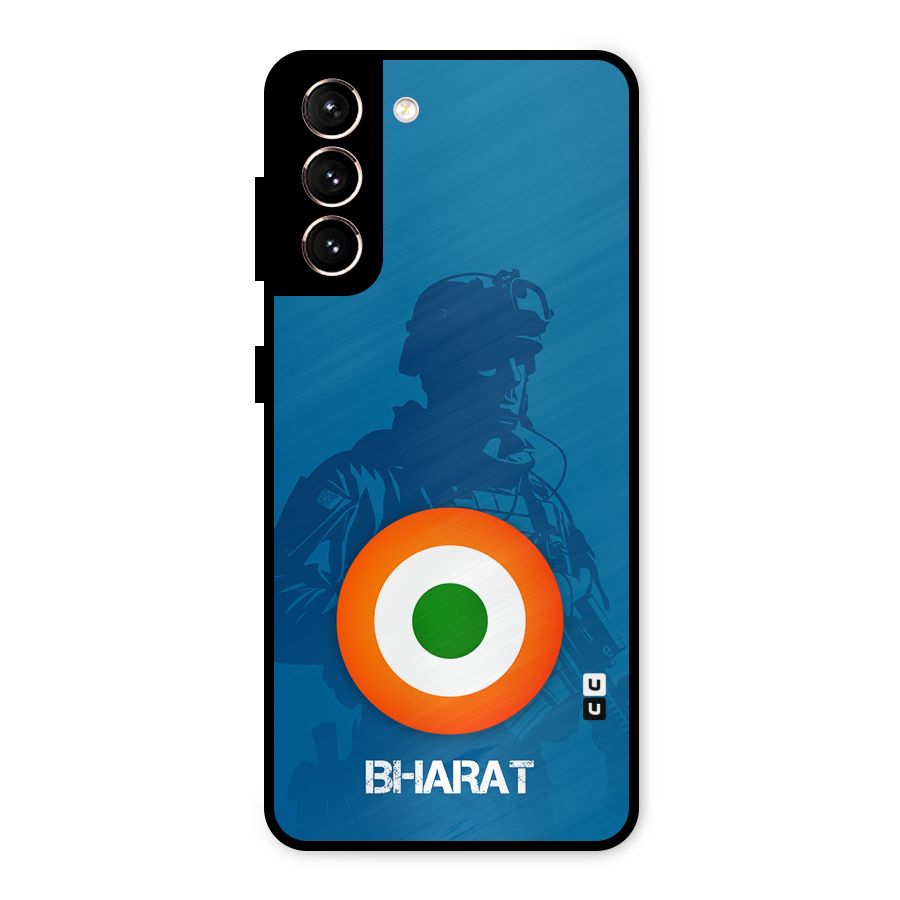 Bharat Commando Metal Back Case for Galaxy S21 5G