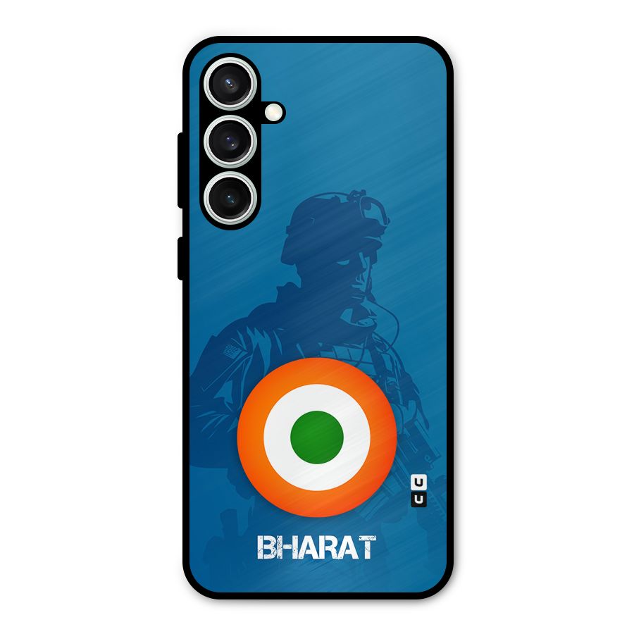 Bharat Commando Metal Back Case for Galaxy S23 FE