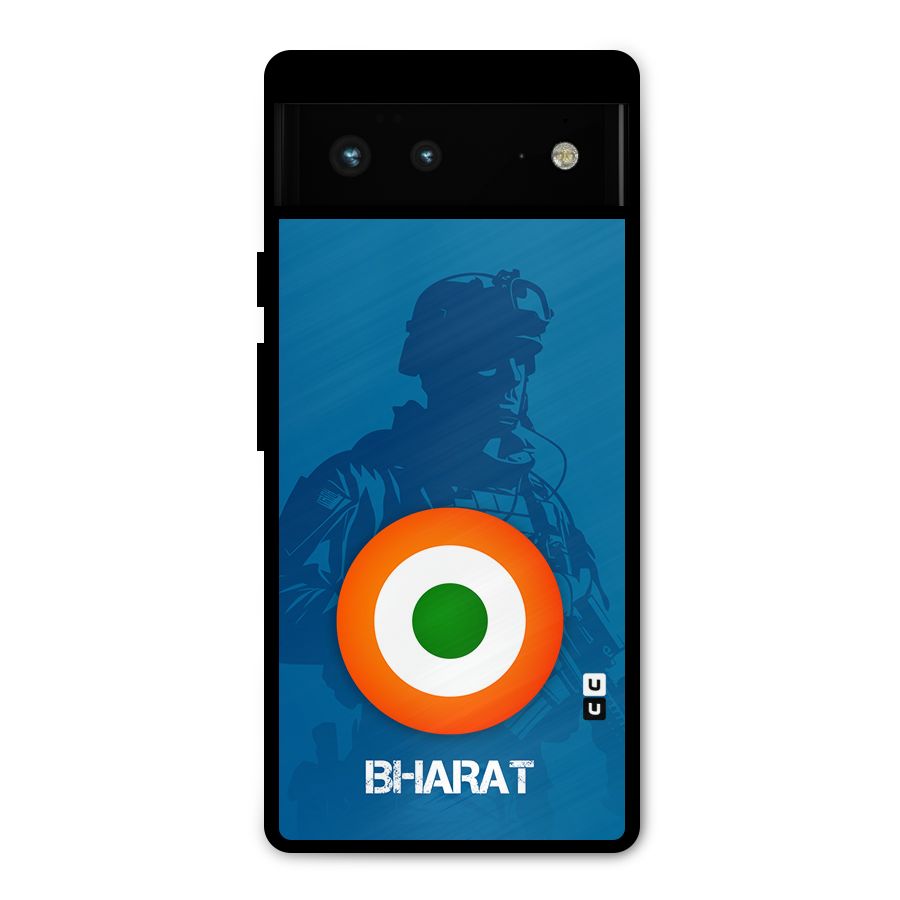 Bharat Commando Metal Back Case for Google Pixel 6