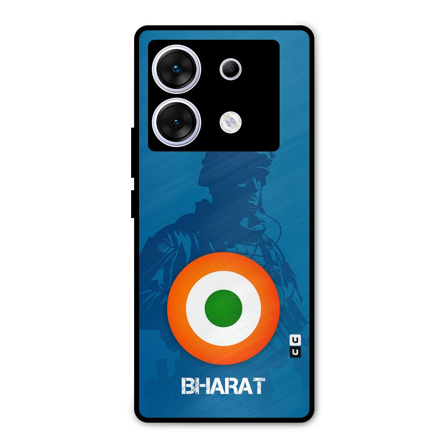 Bharat Commando Metal Back Case for Infinix Zero 30 5G
