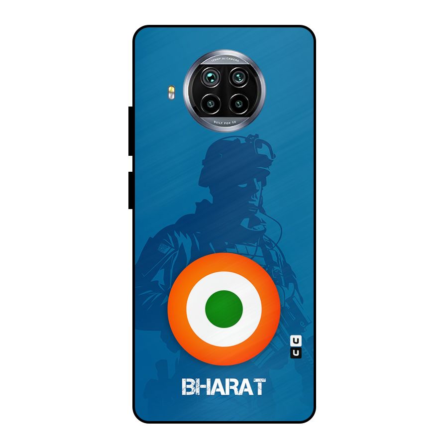 Bharat Commando Metal Back Case for Mi 10i