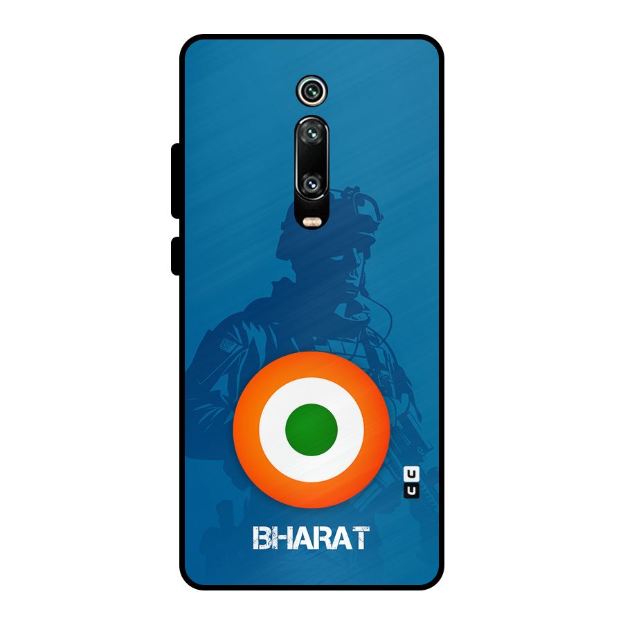 Bharat Commando Metal Back Case for Redmi K20 Pro