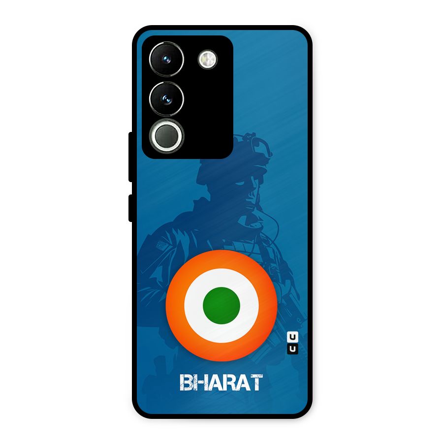 Bharat Commando Metal Back Case for Vivo Y200