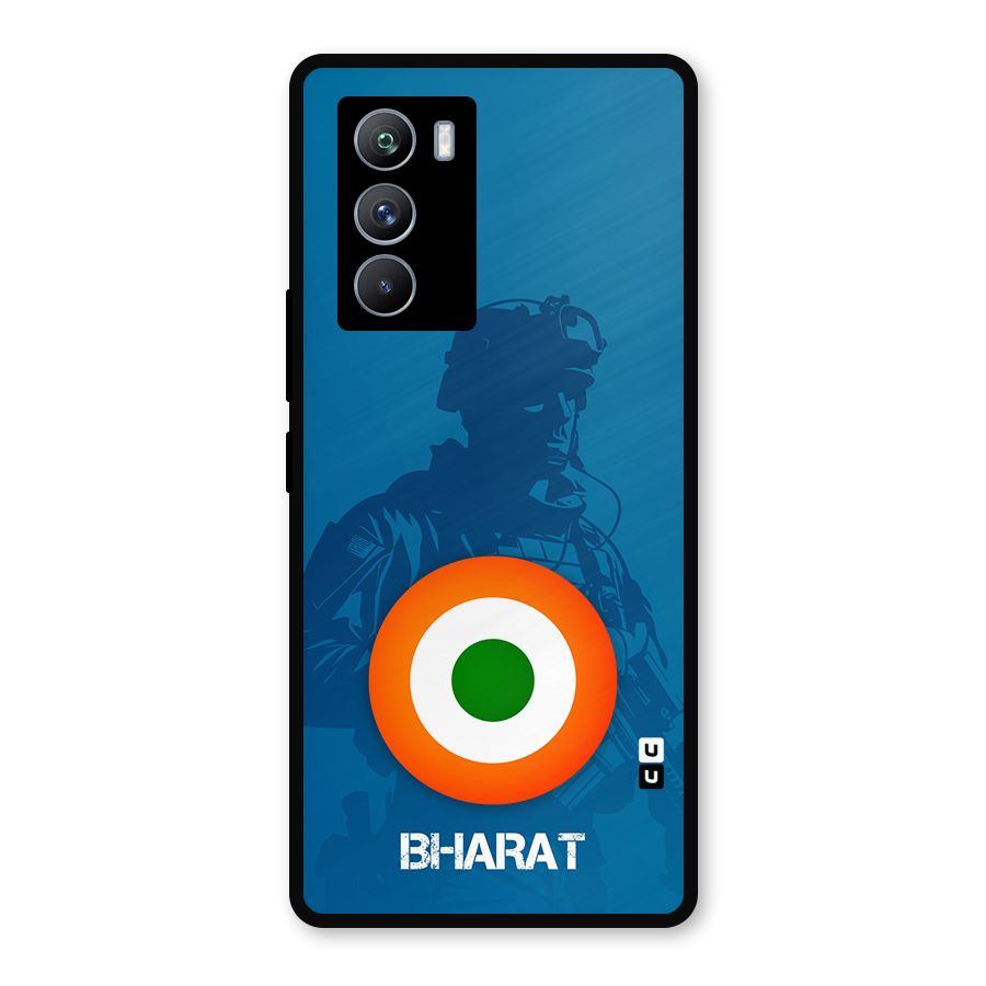 Bharat Commando Metal Back Case for iQOO 9 SE
