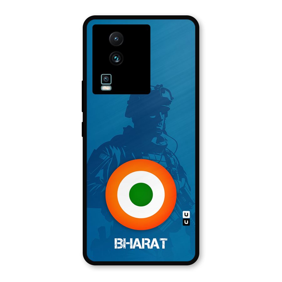 Bharat Commando Metal Back Case for iQOO Neo 7