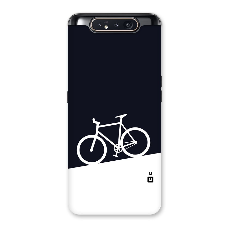 Bicycle Minimal Art Back Case for Galaxy A80