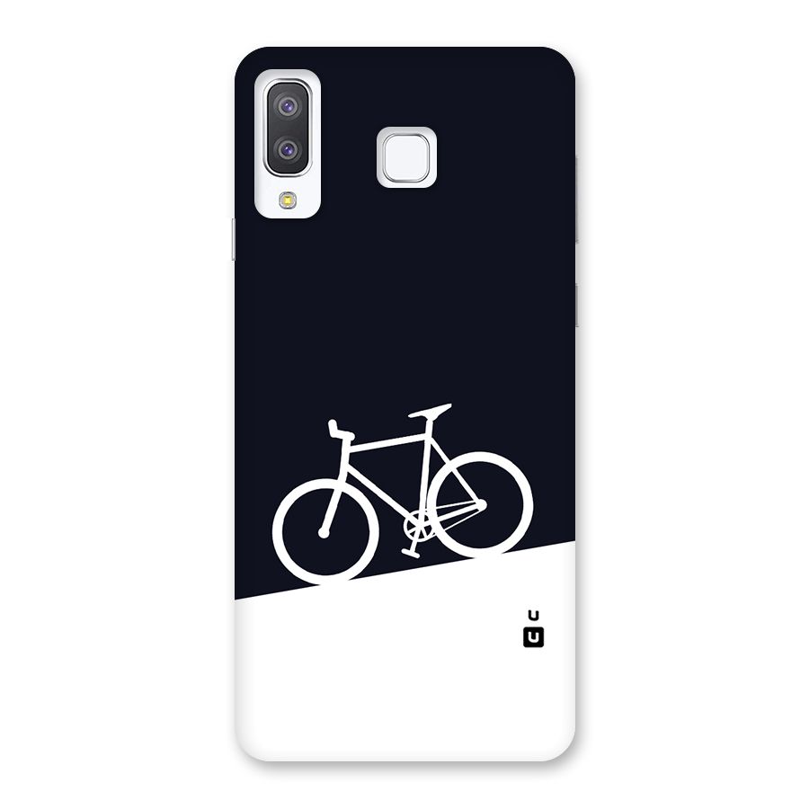 Bicycle Minimal Art Back Case for Galaxy A8 Star