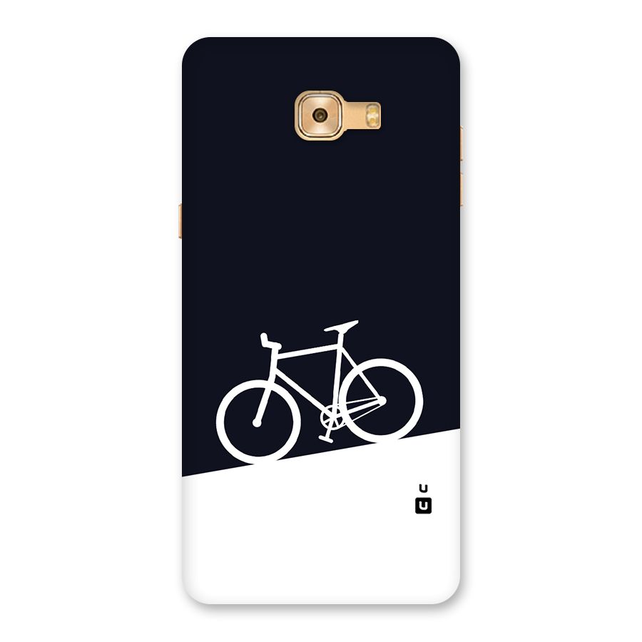 Bicycle Minimal Art Back Case for Galaxy C9 Pro