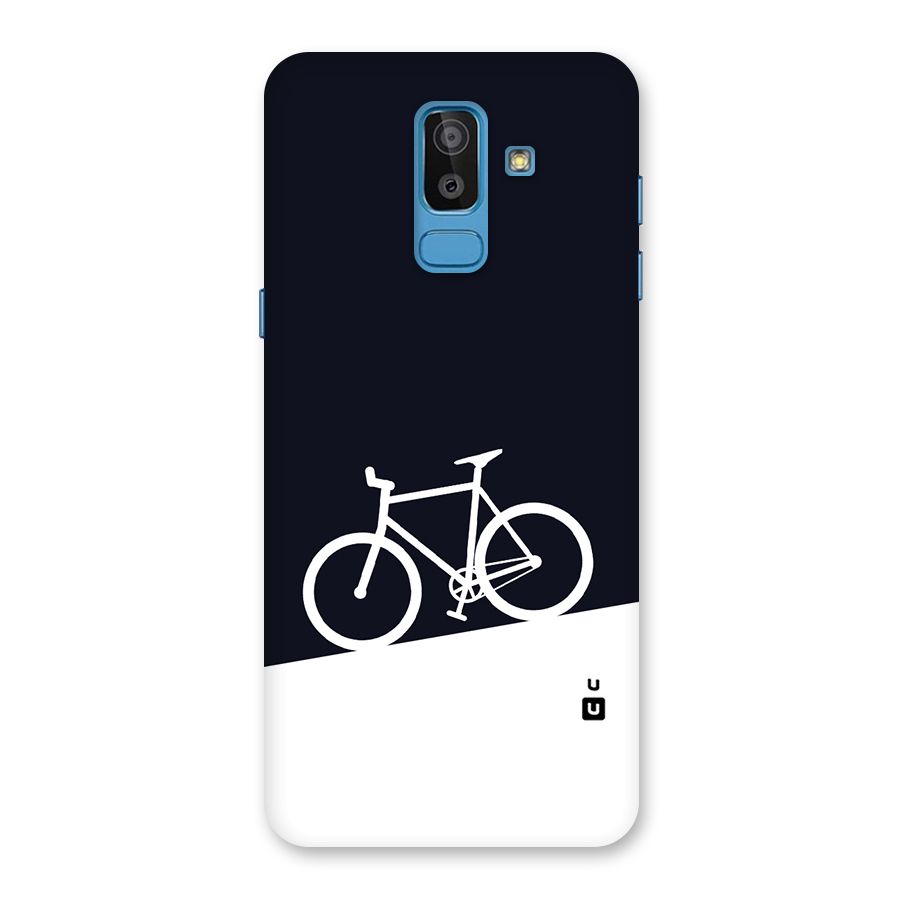 Bicycle Minimal Art Back Case for Galaxy J8