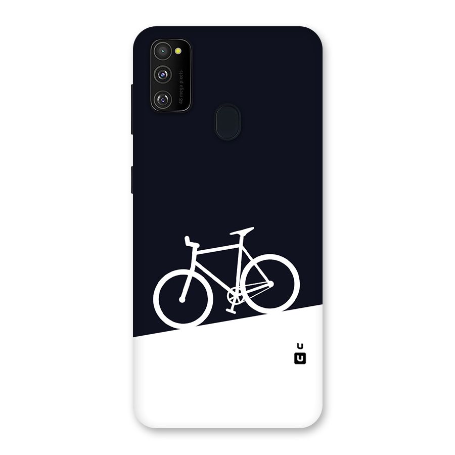 Bicycle Minimal Art Back Case for Galaxy M21