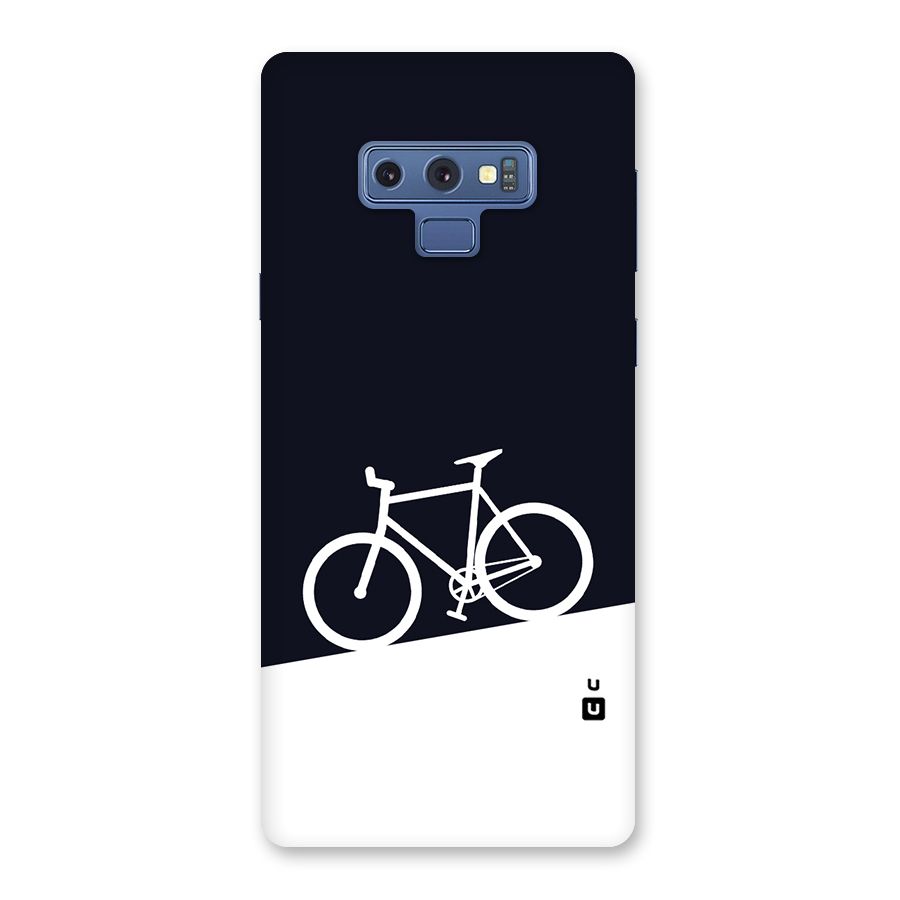Bicycle Minimal Art Back Case for Galaxy Note 9