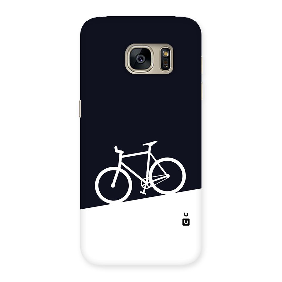 Bicycle Minimal Art Back Case for Galaxy S7