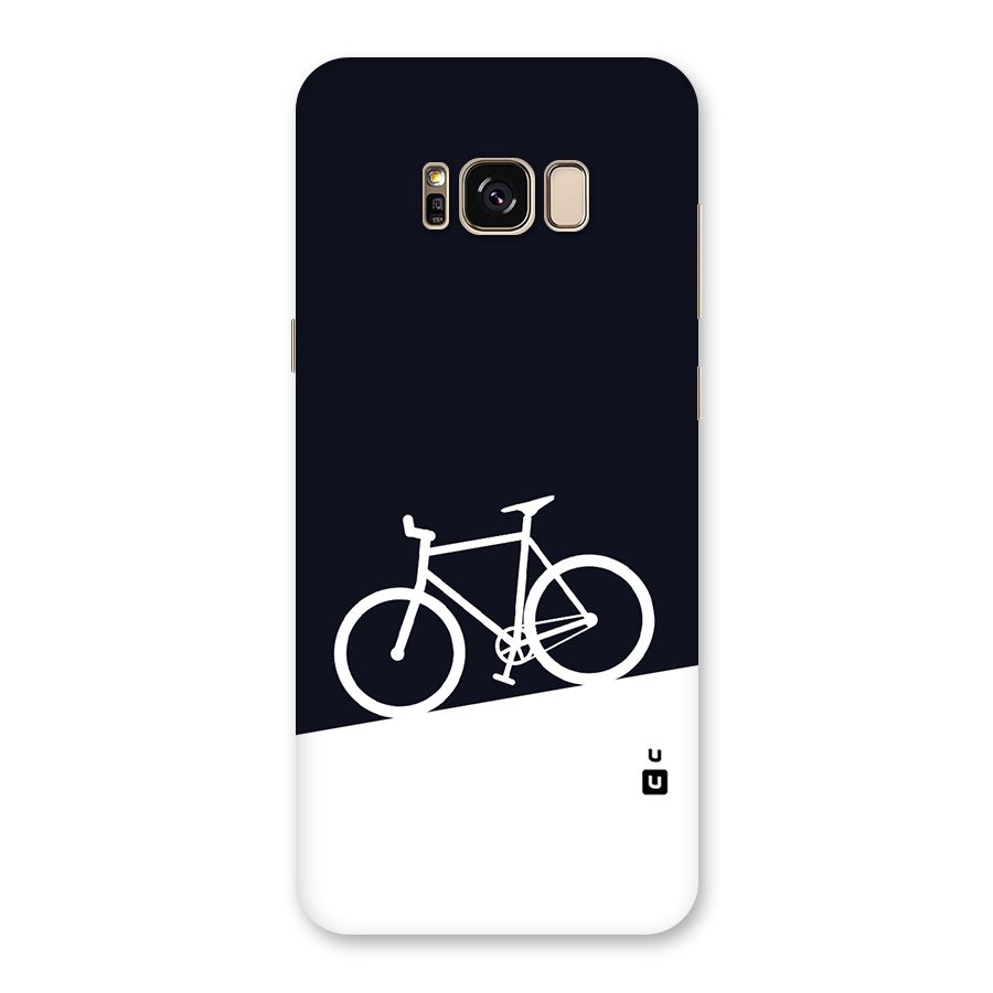 Bicycle Minimal Art Back Case for Galaxy S8 Plus