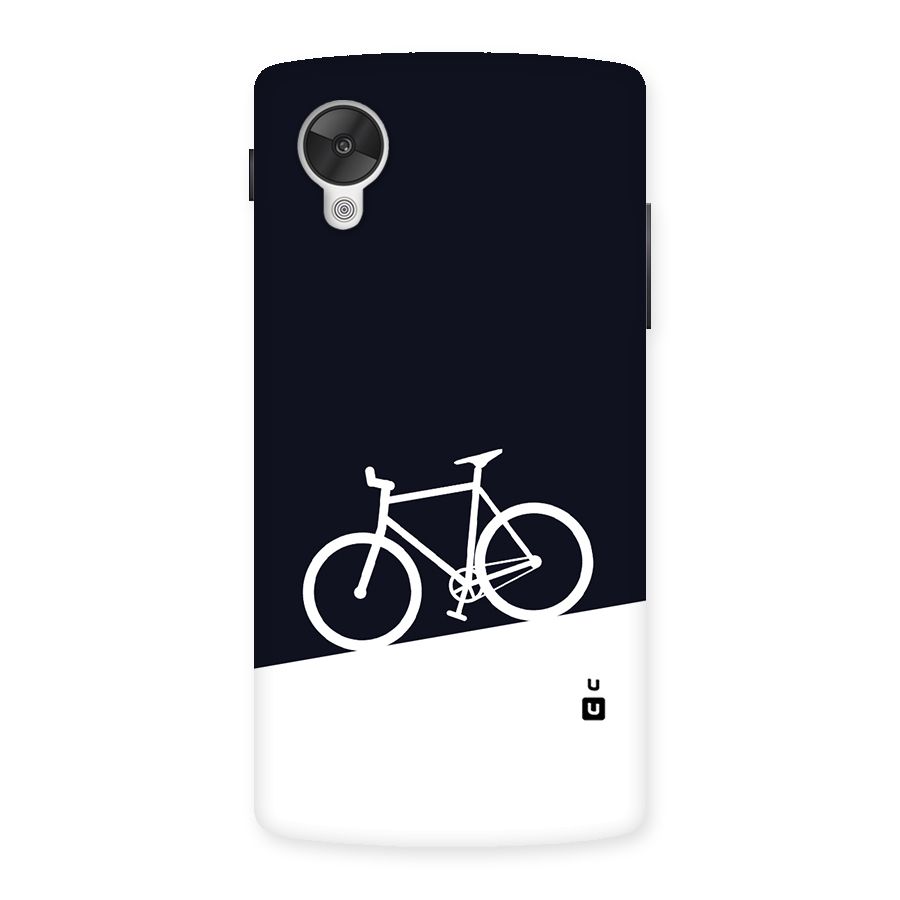Bicycle Minimal Art Back Case for Google Nexsus 5