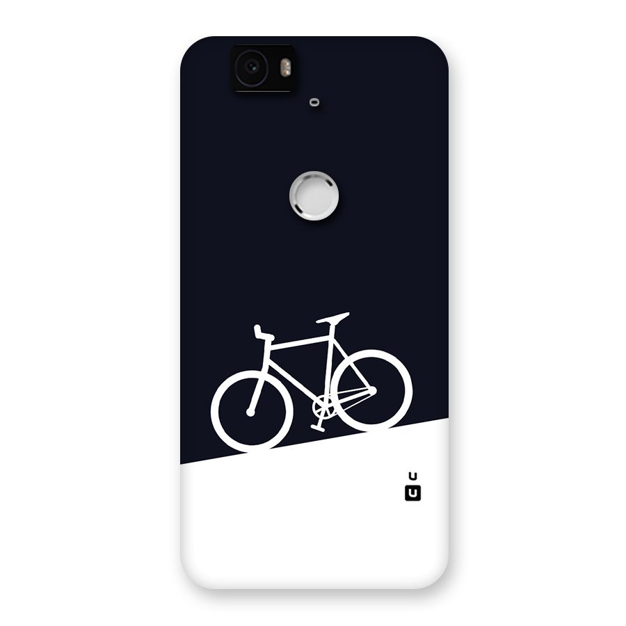 Bicycle Minimal Art Back Case for Google Nexus-6P