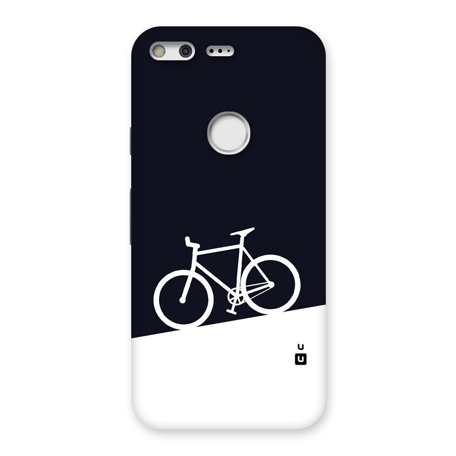 Bicycle Minimal Art Back Case for Google Pixel