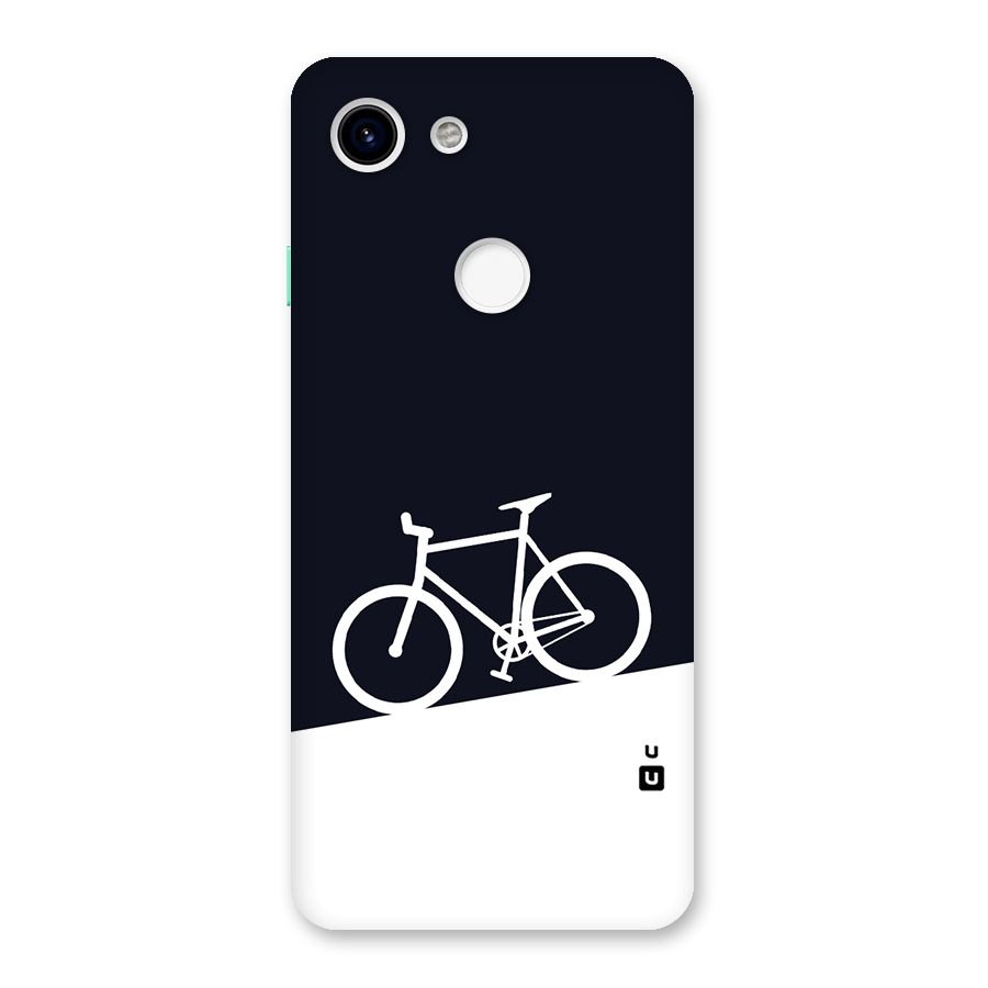Bicycle Minimal Art Back Case for Google Pixel 3