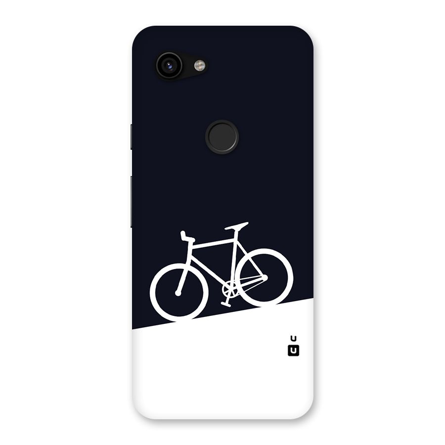 Bicycle Minimal Art Back Case for Google Pixel 3a