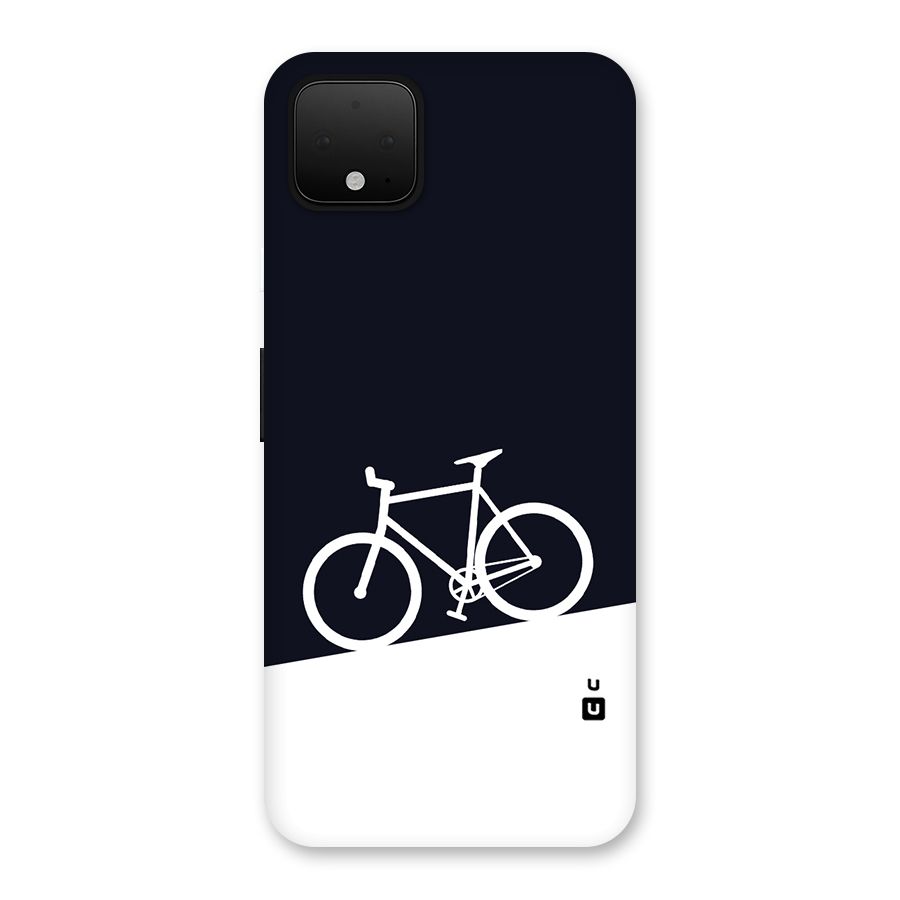 Bicycle Minimal Art Back Case for Google Pixel 4 XL