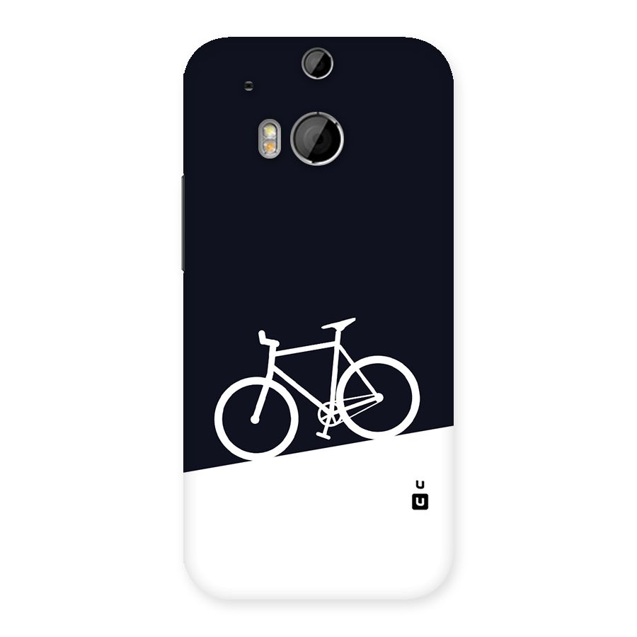 Bicycle Minimal Art Back Case for HTC One M8