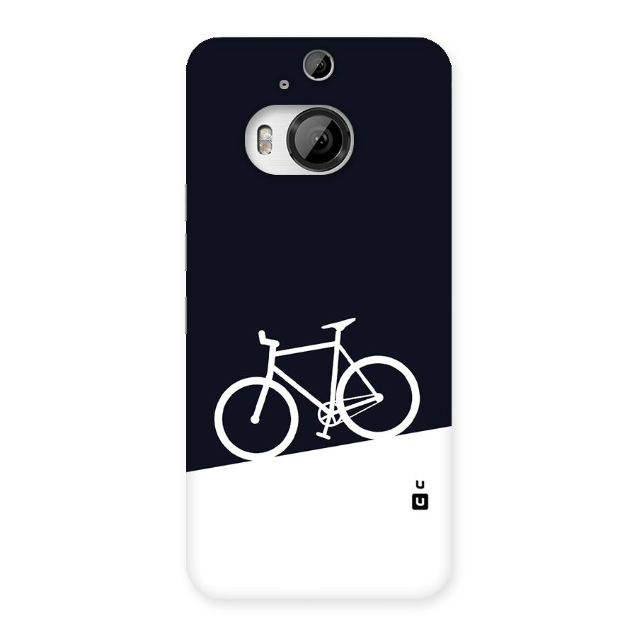 Bicycle Minimal Art Back Case for HTC One M9 Plus
