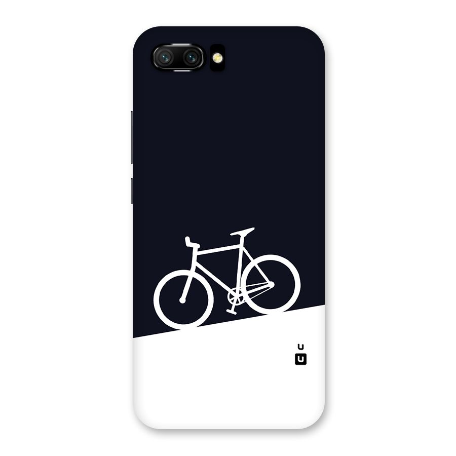 Bicycle Minimal Art Back Case for Honor 10