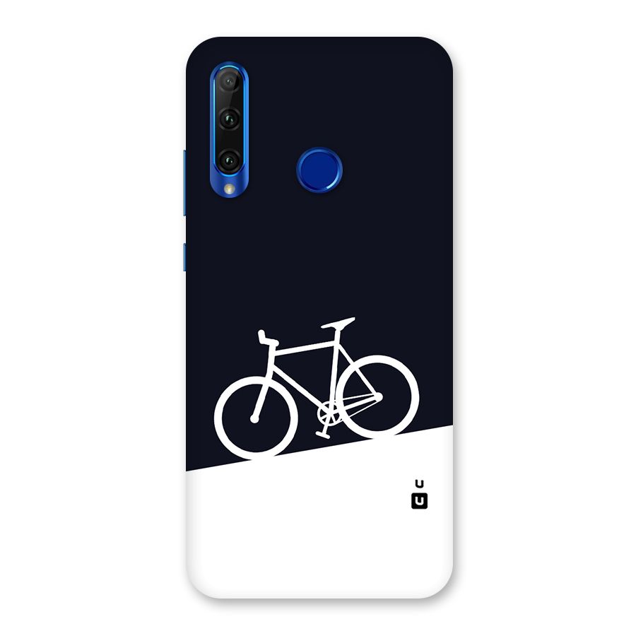 Bicycle Minimal Art Back Case for Honor 20i