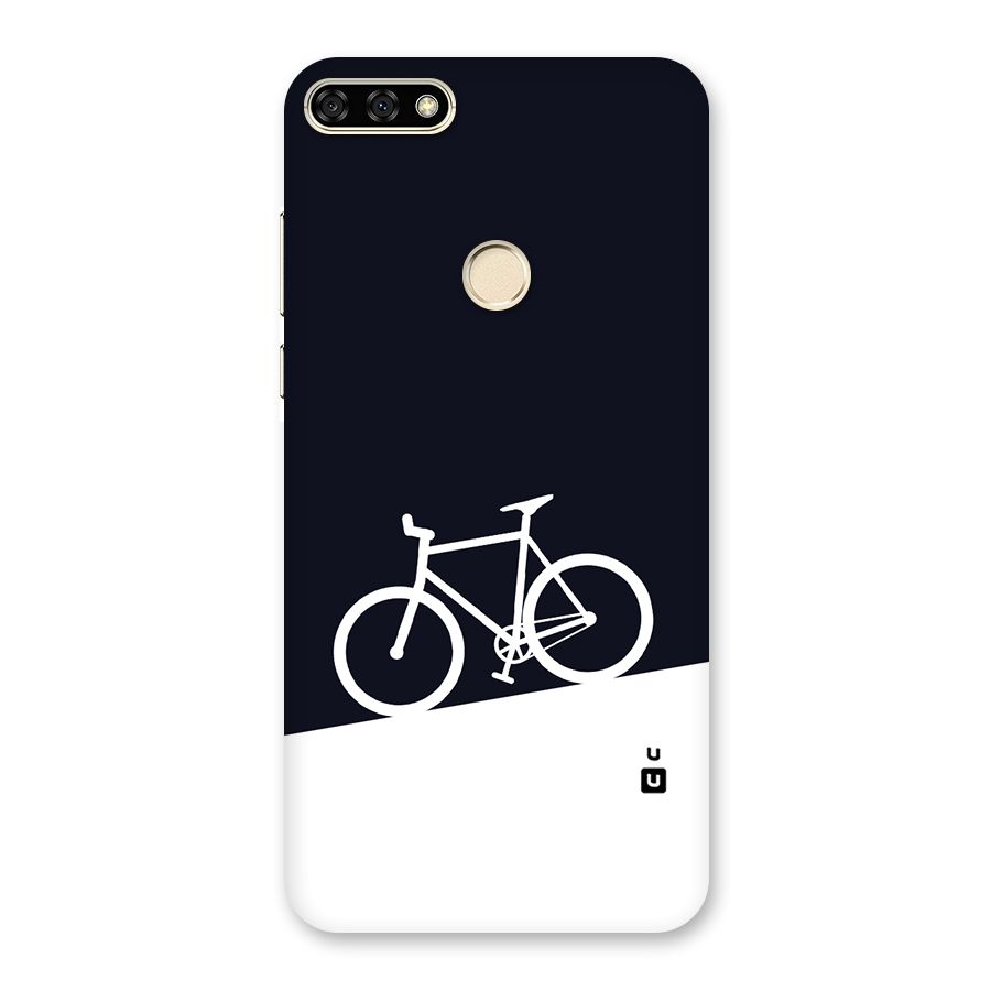 Bicycle Minimal Art Back Case for Honor 7A