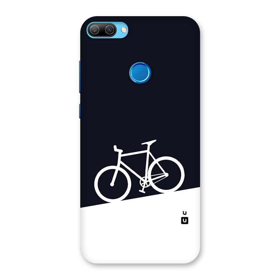 Bicycle Minimal Art Back Case for Honor 9N