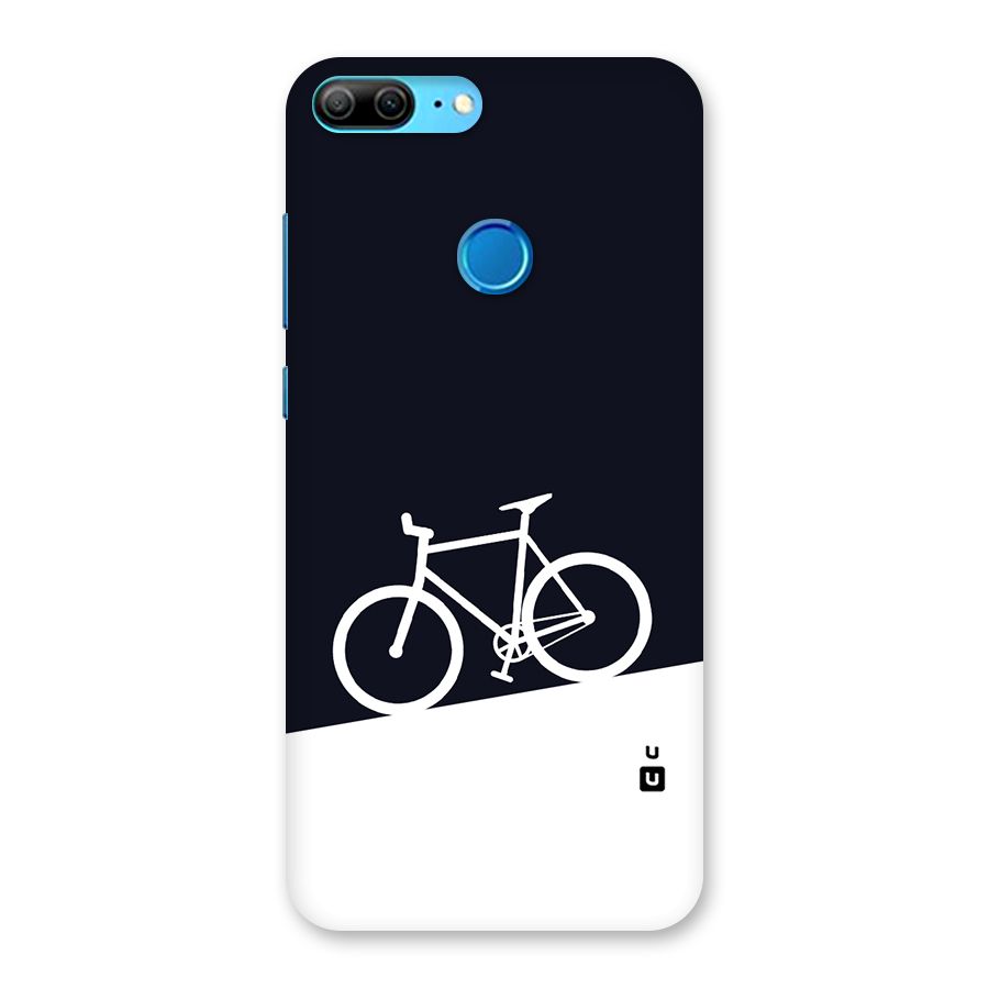 Bicycle Minimal Art Back Case for Honor 9 Lite