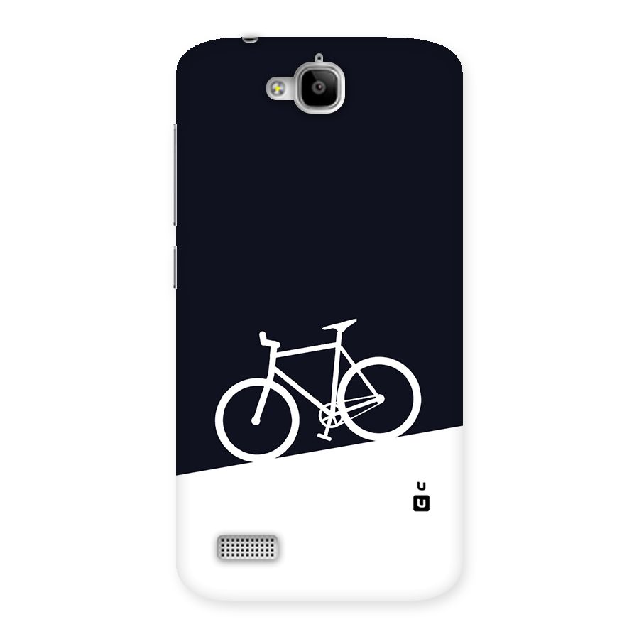 Bicycle Minimal Art Back Case for Honor Holly