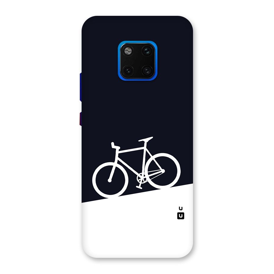 Bicycle Minimal Art Back Case for Huawei Mate 20 Pro