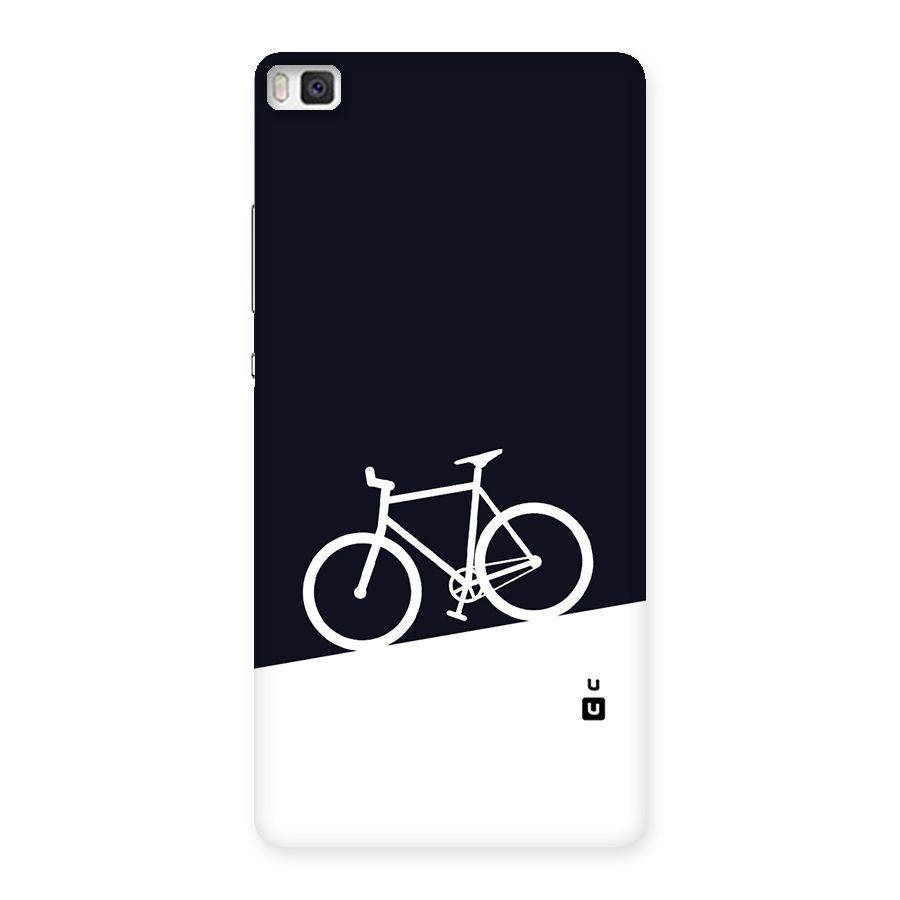 Bicycle Minimal Art Back Case for Huawei P8