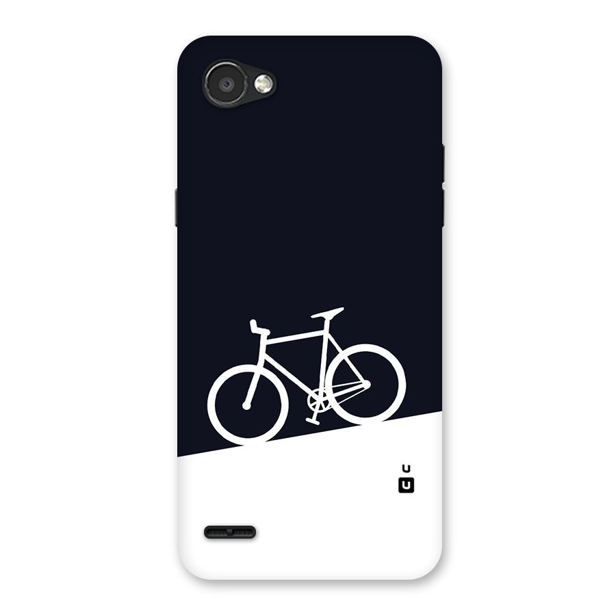 Bicycle Minimal Art Back Case for LG Q6