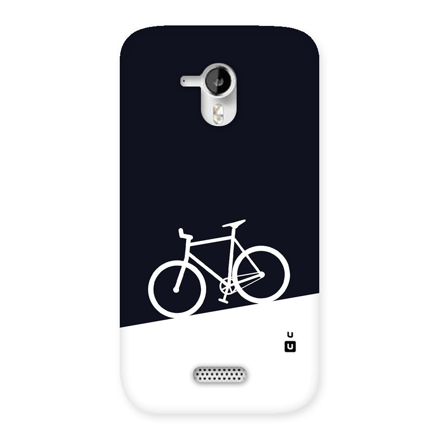 Bicycle Minimal Art Back Case for Micromax Canvas HD A116