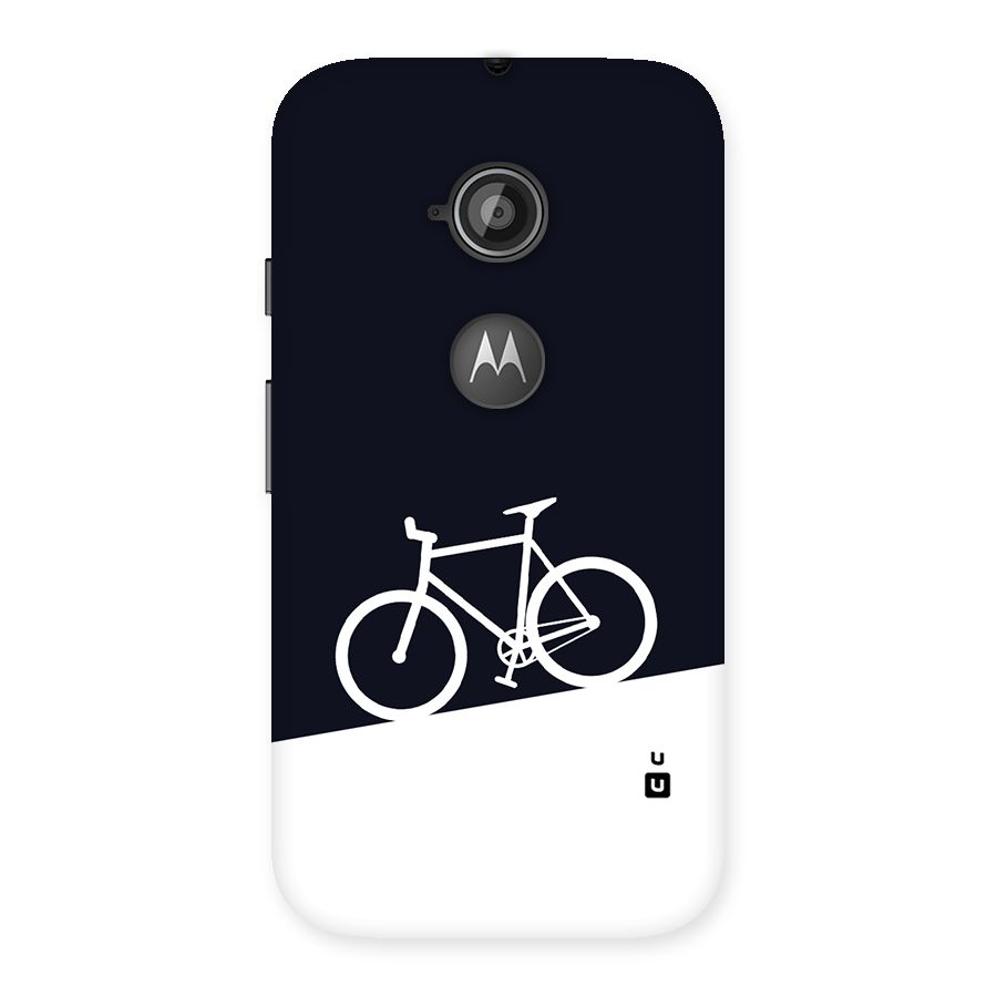 Bicycle Minimal Art Back Case for Moto E 2nd Gen