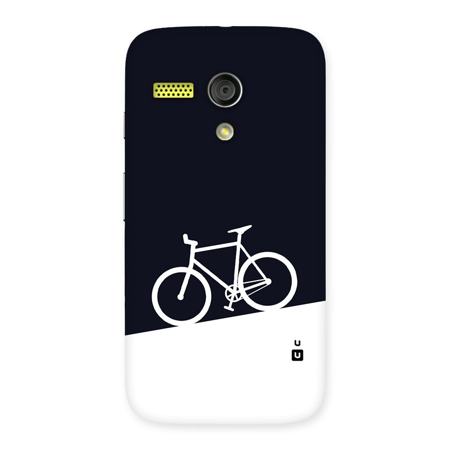 Bicycle Minimal Art Back Case for Moto G