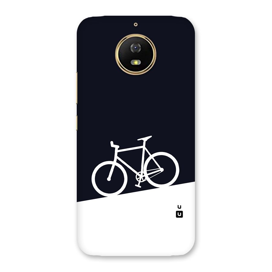 Bicycle Minimal Art Back Case for Moto G5s