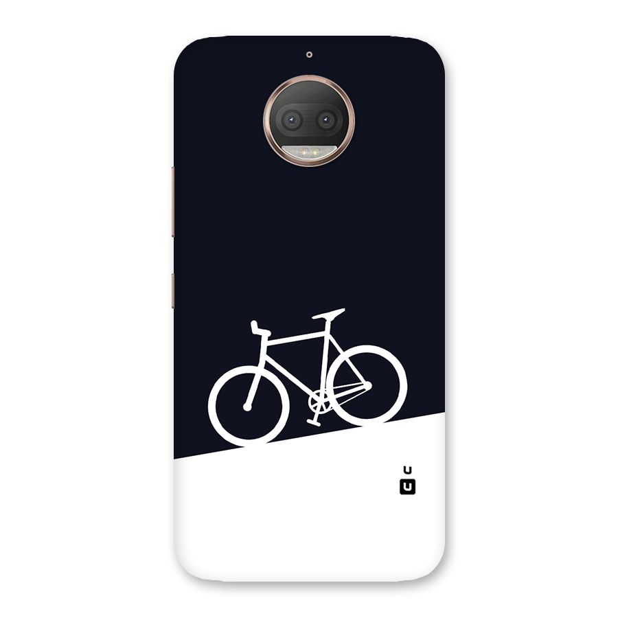 Bicycle Minimal Art Back Case for Moto G5s Plus
