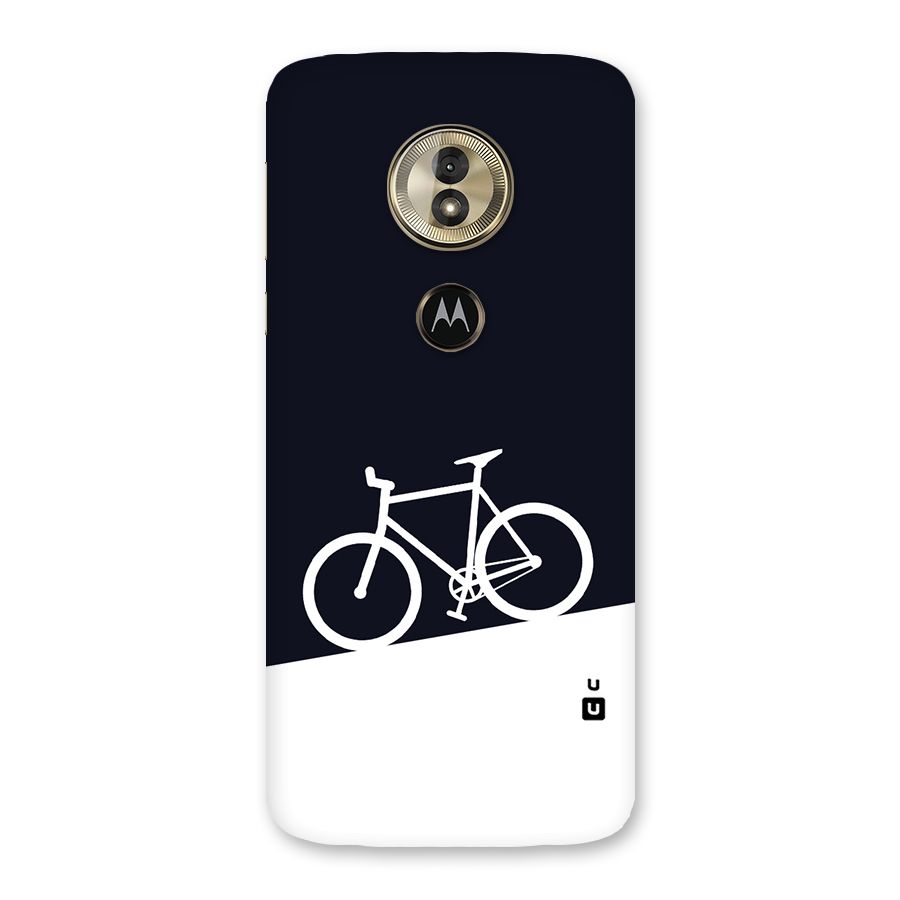 Bicycle Minimal Art Back Case for Moto G6 Play