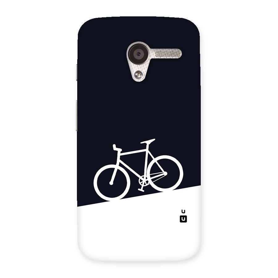 Bicycle Minimal Art Back Case for Moto X